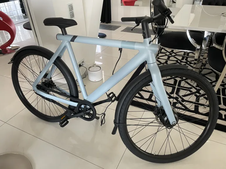 Used Vanmoof Vanmoof-S3 2022 Road & Gravel, Blue — image 3 of 4