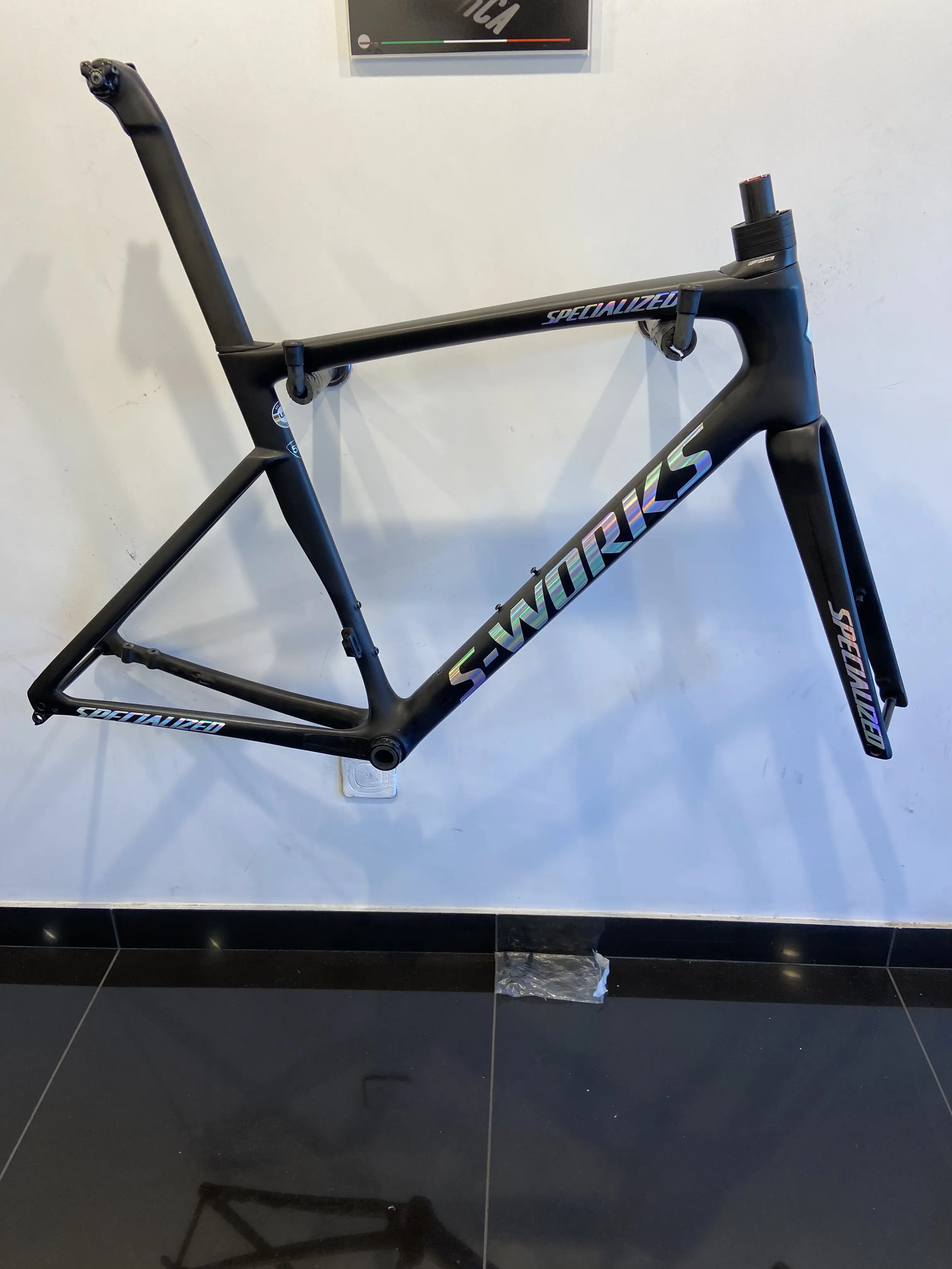 Specialized S-Works Tarmac SL7 Ready to Paint Frameset used in 56 cm ...