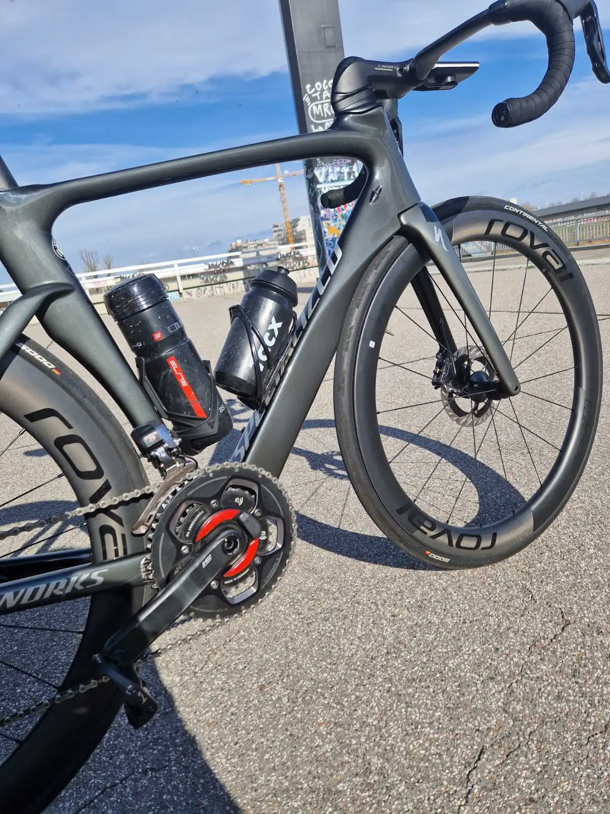 Specialized S-Works Venge ViAS Disc eTap used in 54 cm