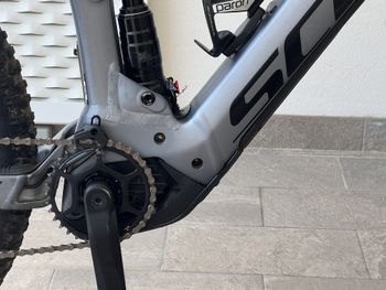 Used Scott Genius eRIDE 930 2022 Mountainbike, Light Gray, 29 — image 2 of 11