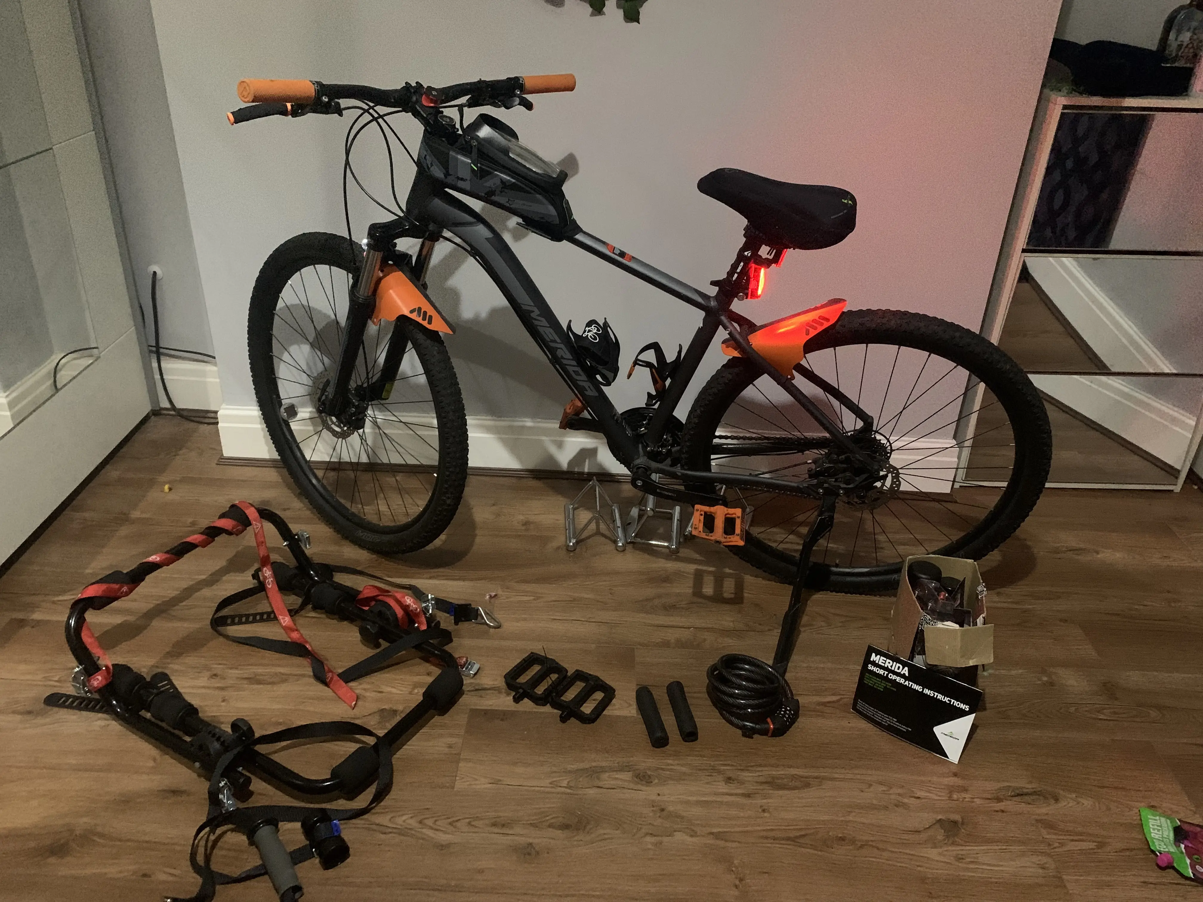 Vtt nakamura noir online et orange