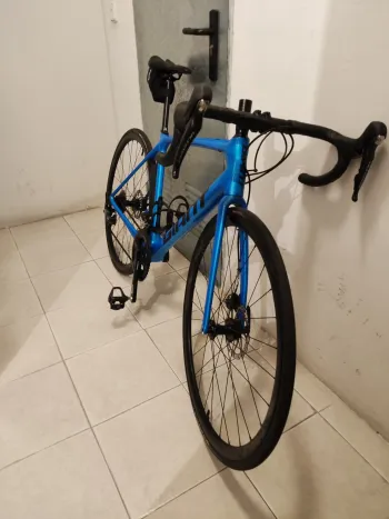 Used Giant TCR Advanced 1 Disc Pro Compact 2020 Road & Gravel, Blue — image 11 of 12