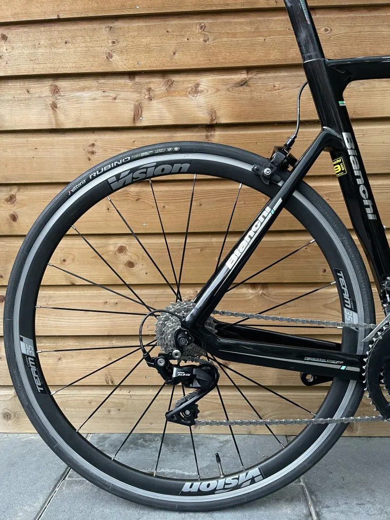 Used Bianchi Aria 2018 Road & Gravel, Schwarz — image 4 of 12