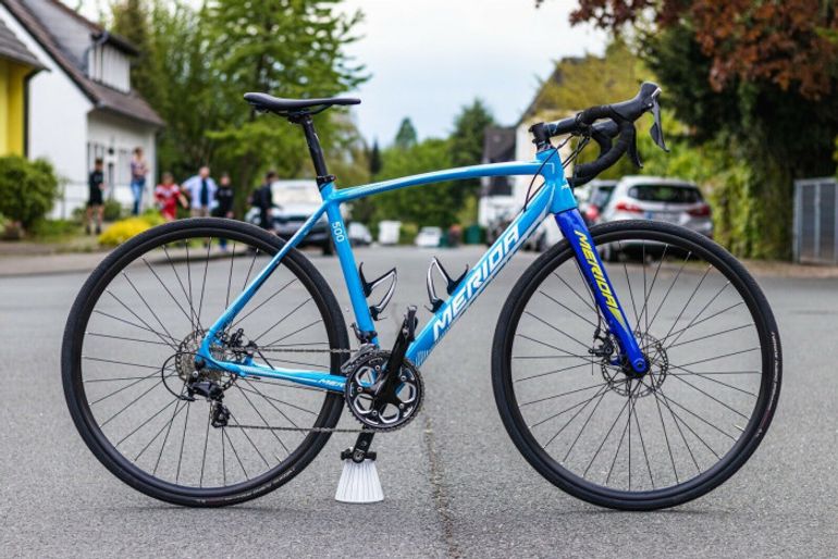 Used Merida Cyclo Cross 500 2019 Road & Gravel, shop.filter.color.0000ff — image 1 of 9