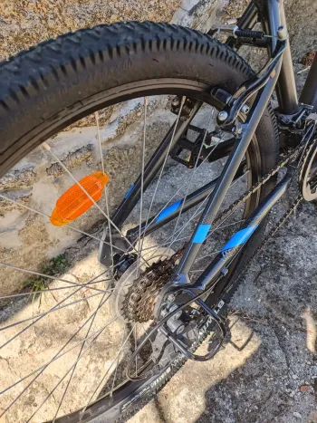Used ROCKRIDER ST 100 - SPORT TRIAL 2018 Mountainbike, Light Gray — image 2 of 4