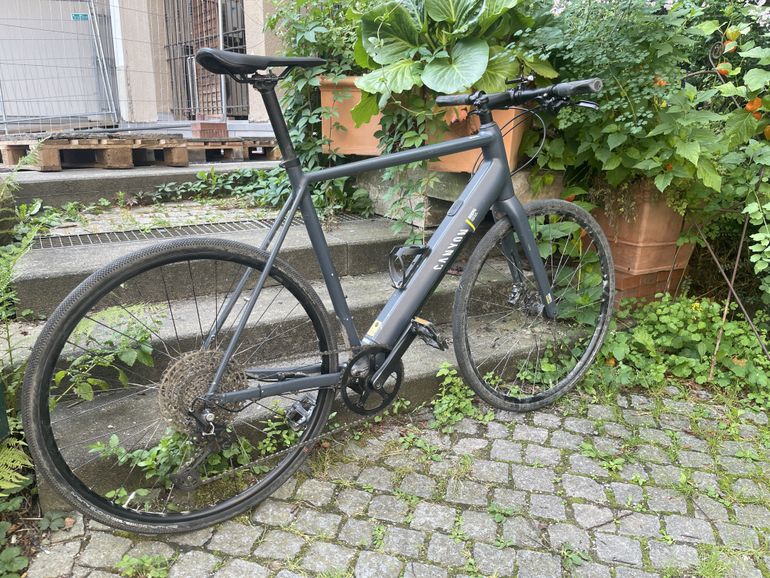 Used Canyon Roadlite:ON 6 2021 Road & Gravel, Light Gray — image 1 of 8