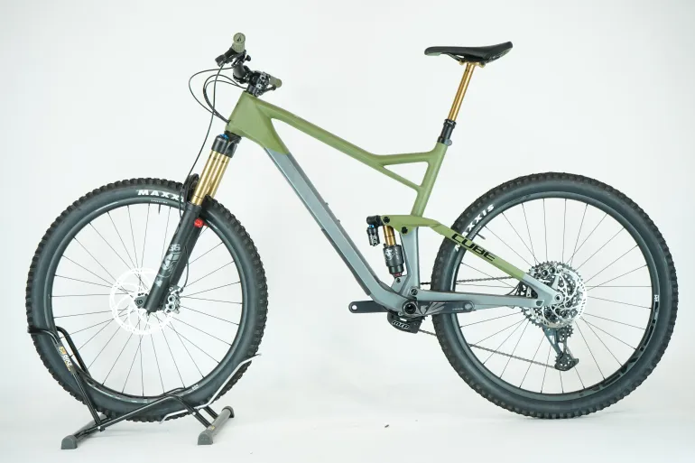 Used CUBE Cube Stereo 150 C:62 TM 2022 - Fully Mountainbike - 29 Zoll 2022 Mountainbike, shop.filter.color.008000 — image 7 of 17