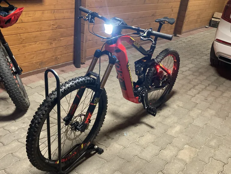 Used Haibike XDURO NDURO 10.0 2019 Mountainbike, Red — image 5 of 7