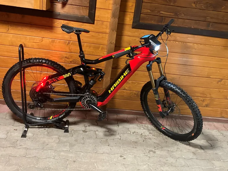 Used Haibike XDURO NDURO 10.0 2019 Mountainbike, Red — image 1 of 7