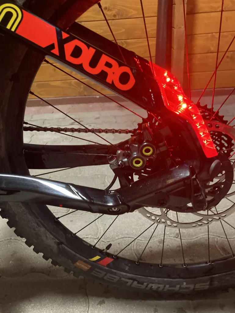 Used Haibike XDURO NDURO 10.0 2019 Mountainbike, Red — image 3 of 7