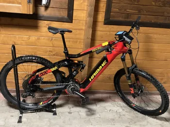 Used Haibike XDURO NDURO 10.0 2019 Mountainbike, Red — image 6 of 7