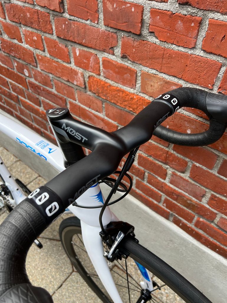 Used Pinarello NEW! Dogma F10 7,1Kg! Carbon/Full Shimano Dura Ace/Size 57,5 2022 Road & Gravel, Light Gray — image 7 of 16