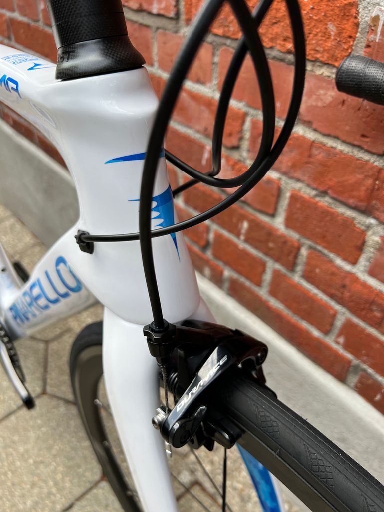 Used Pinarello NEW! Dogma F10 7,1Kg! Carbon/Full Shimano Dura Ace/Size 57,5 2022 Road & Gravel, Light Gray — image 6 of 16