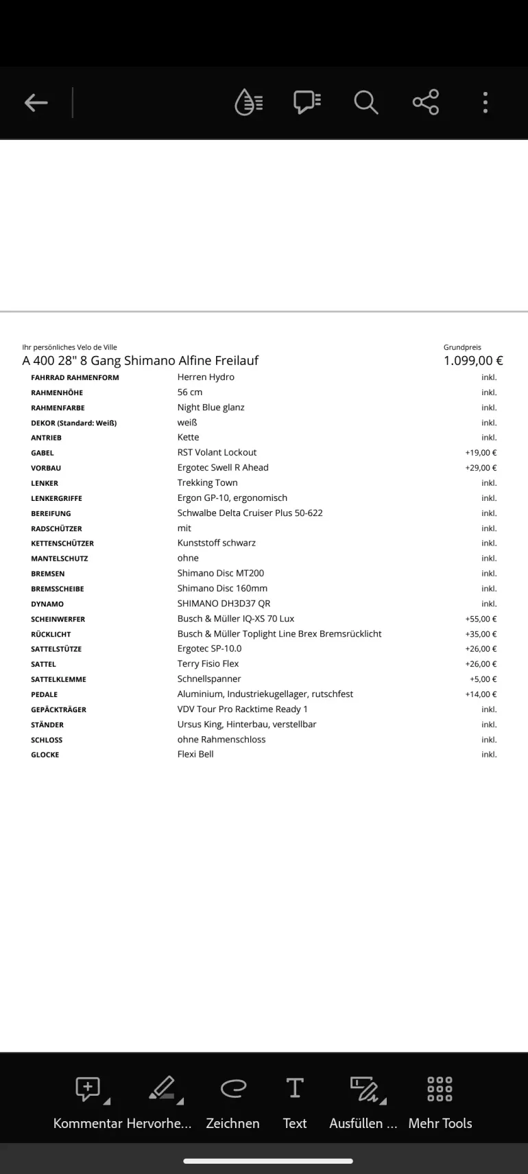 Used Velo de Ville A400 Allround 2022 Road & Gravel — image 4 of 8