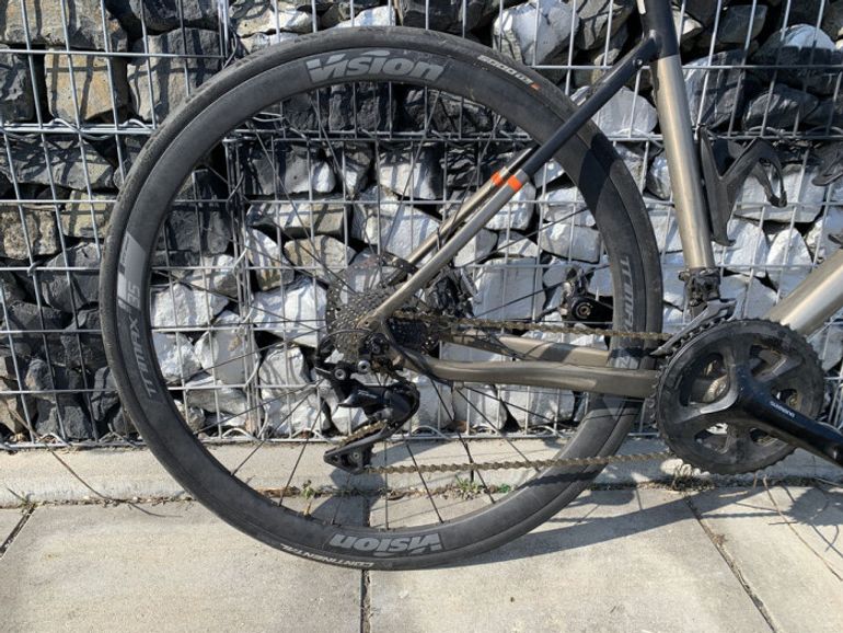 Used TRIBAN RC 520 Gravel Bike 2021 Road & Gravel, Dunkelgrau — image 5 of 9