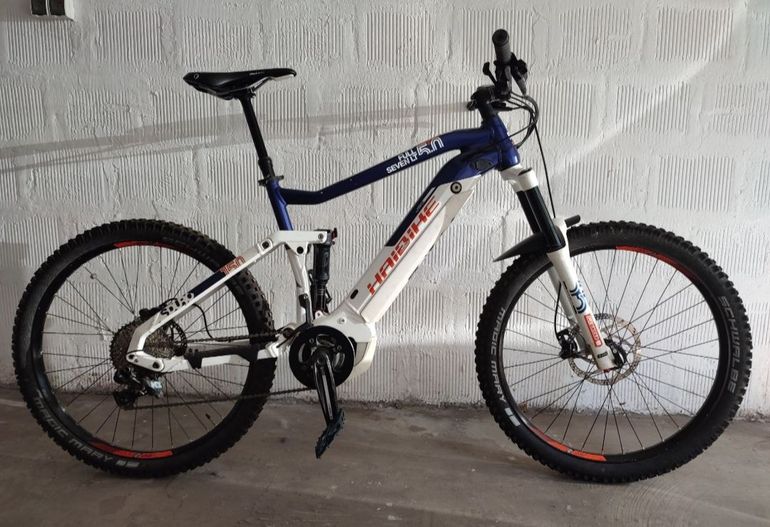 Used Haibike SDURO FullSeven LT 5.0 2020 Mountainbike, White — image 1 of 7