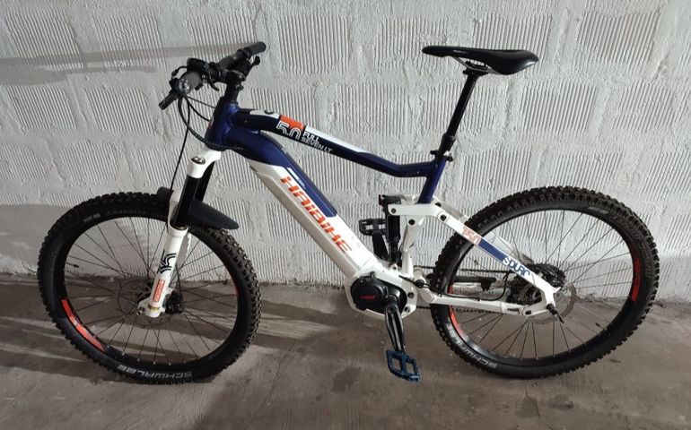 Used Haibike SDURO FullSeven LT 5.0 2020 Mountainbike, White — image 3 of 7