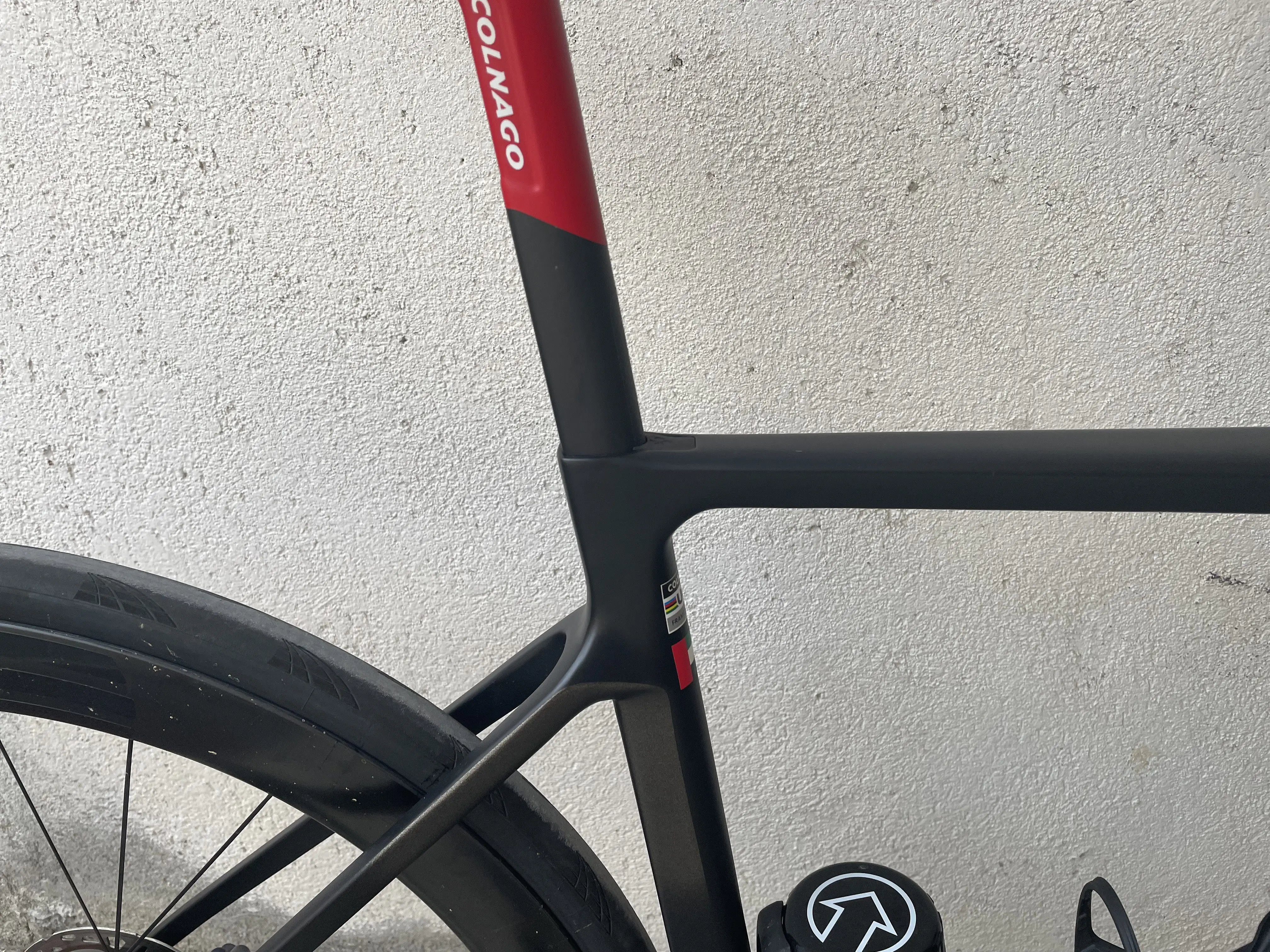 Colnago V4RS Road Frameset 2023 Cockpit Not Included Black, 48 OFF
