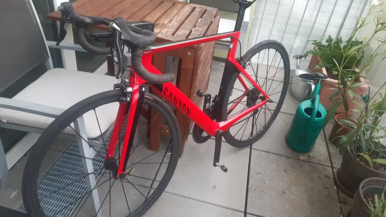 Used Canyon Aerod CF SLX 2017 Road & Gravel, Rot — image 6 of 6