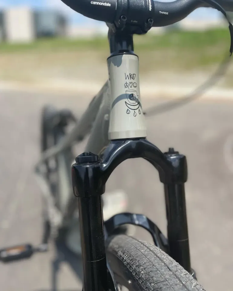 Used Cannondale Dave Dirt Jump 2023 Mountainbike, Light Gray — image 1 of 6
