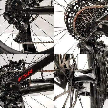 Used Specialized Men's Turbo Levo FSR Comp Carbon 6Fattie/29 2018 Mountainbike, Black — image 6 of 10