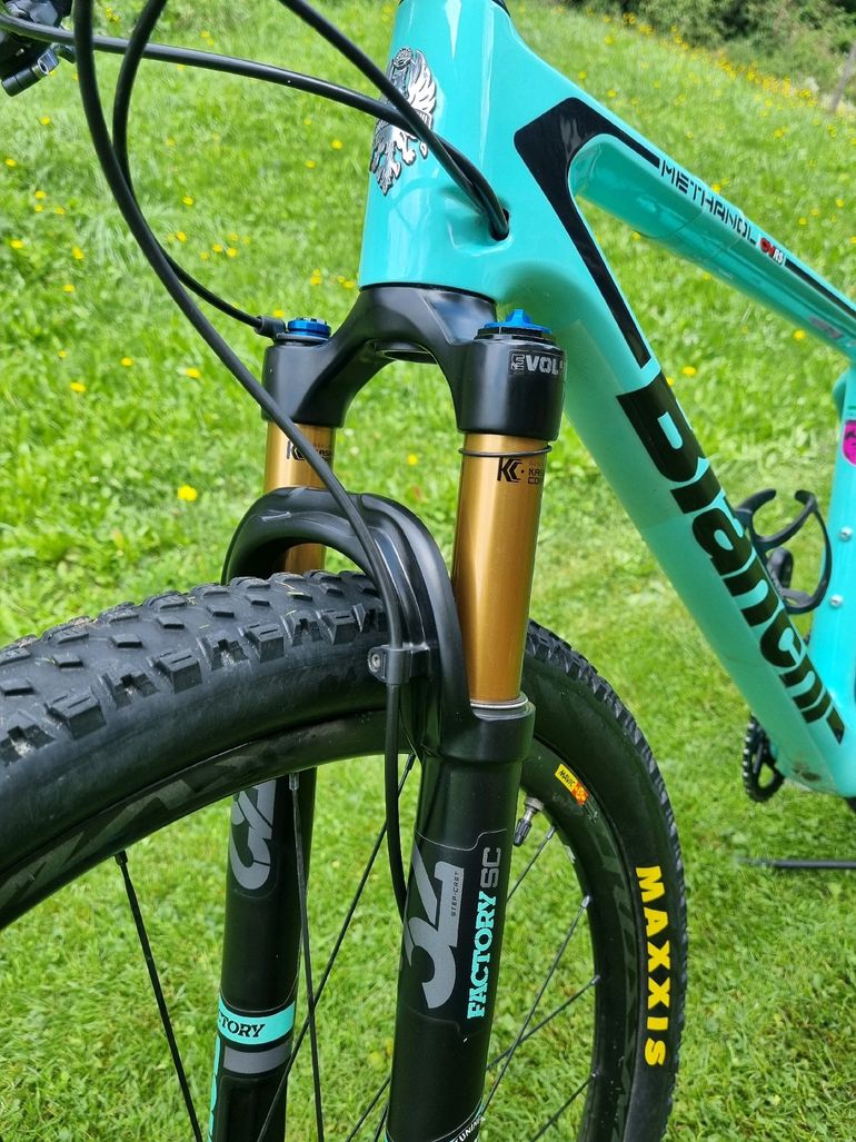 Used Bianchi Methanol CV S 9.1 – GX Eagle 2021 Mountainbike, Blue — image 6 of 8