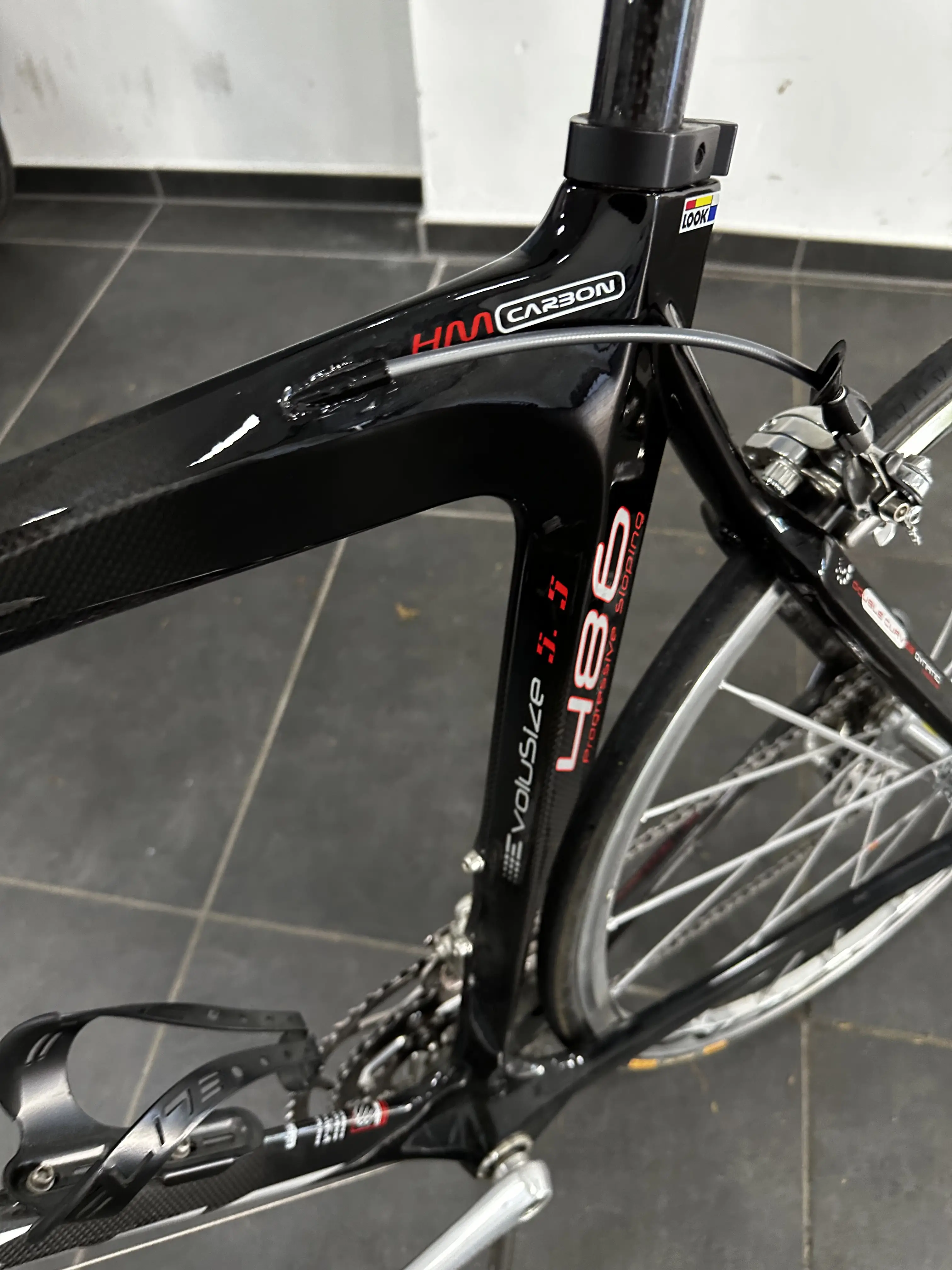 Look 486 carbon online road bike