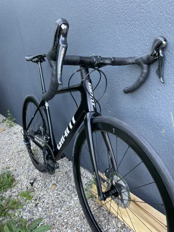 Giant TCR Advanced Pro 1 Disc 2021 Road & Gravel usato, Nero — immagine 3 di 3