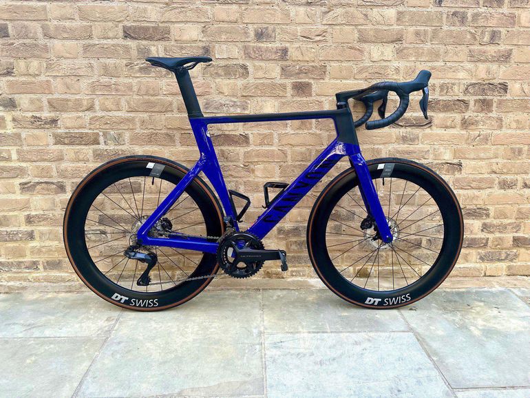 Canyon Aeroad CF SLX 8 Disc Di2 2023 Road & Gravel de segunda mano, Azul — imagen 1 de 8