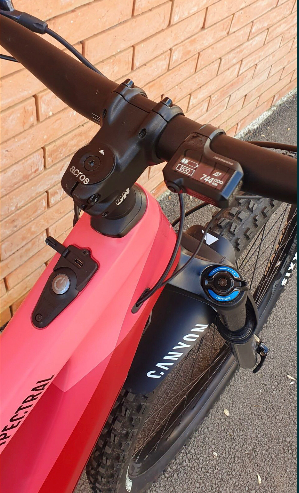 Canyon Desviador CNC Colgador 26 Spectral En Wmn Cf Al M041 Torque Ex Cf Dhx