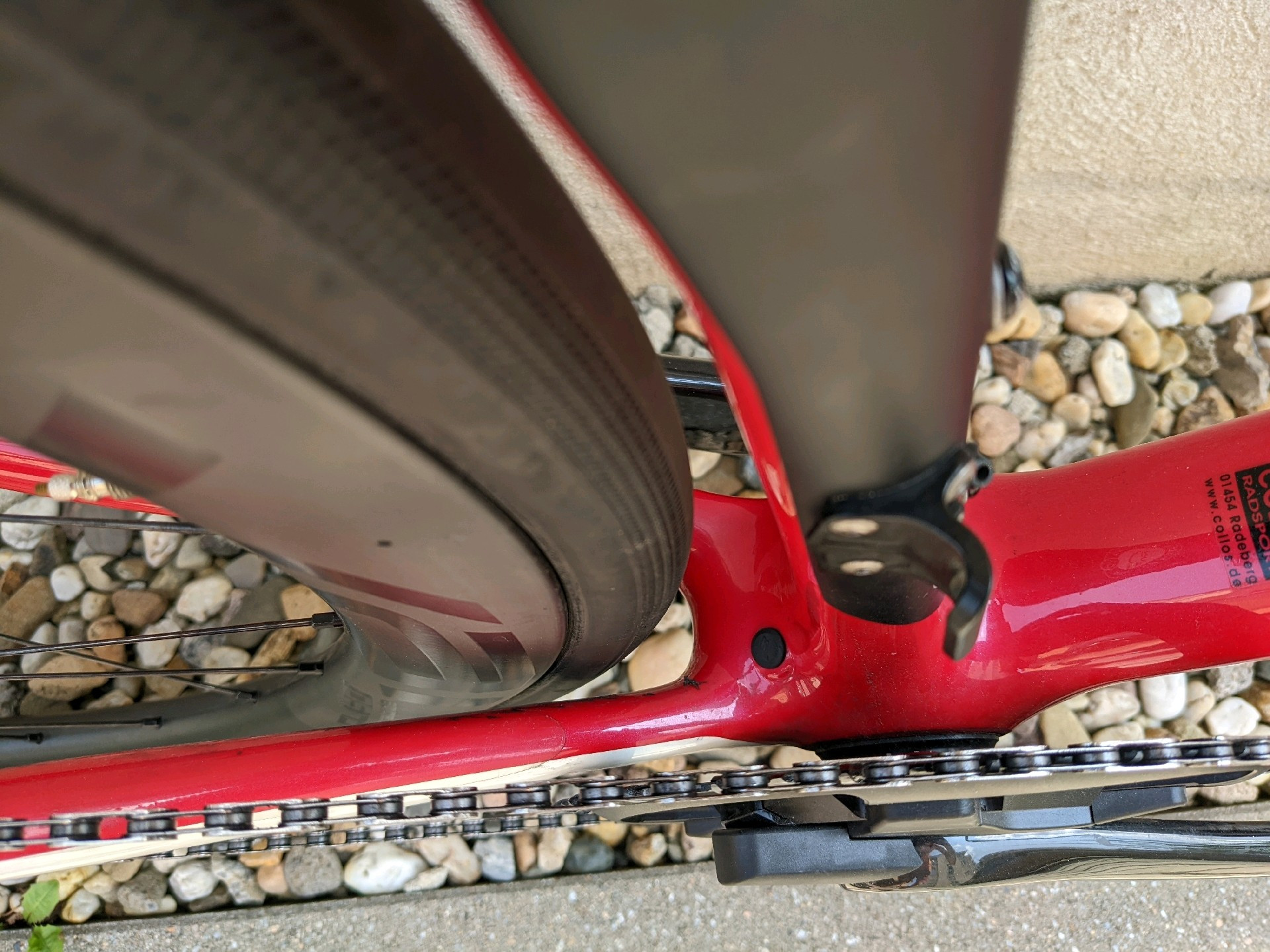 specialized tarmac disc frameset