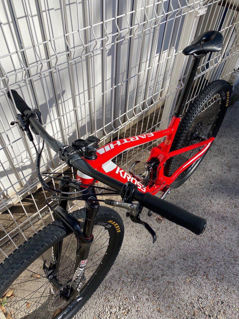 Kross Earth TE 2019 Mountainbike de segunda mano, Rojo — imagen 10 de 10