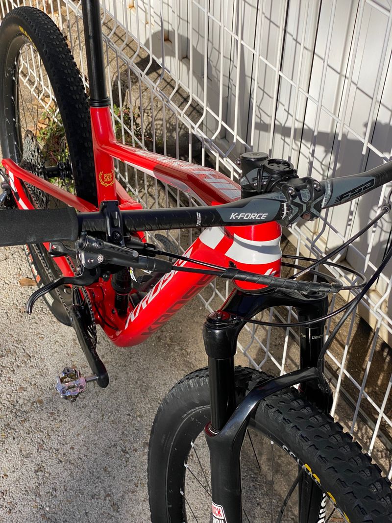 Kross Earth TE 2019 Mountainbike de segunda mano, Rojo — imagen 2 de 10