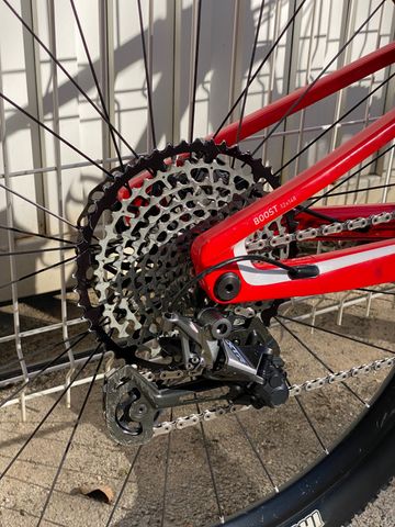 Kross Earth TE 2019 Mountainbike de segunda mano, Rojo — imagen 3 de 10