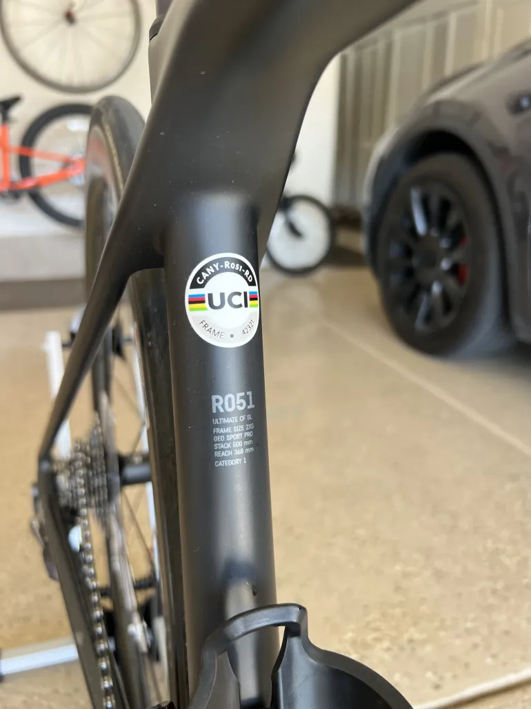 Used Canyon Endurace CF SL Disc 8.0 Di2 2021 Road & Gravel, Hellgrau — image 7 of 9