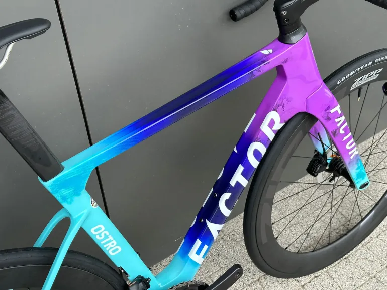 Used Factor OSTRO VAM 2023 Road & Gravel, Purple — image 13 of 15