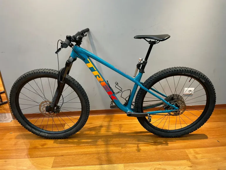 Gebrauchtes Trek Roscoe 7 2022 Mountainbike, Blau — Bild 3 von 14