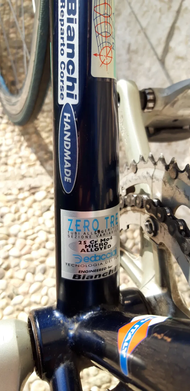 Used Bianchi Mega Pro 1990 Road & Gravel, Blue — image 4 of 4