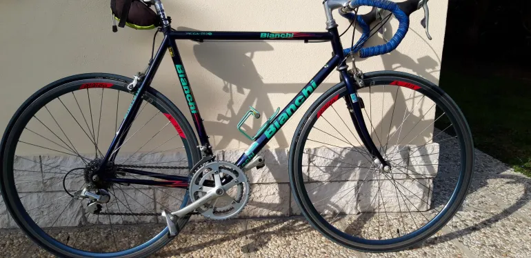 Used Bianchi Mega Pro 1990 Road & Gravel, Blue — image 1 of 4