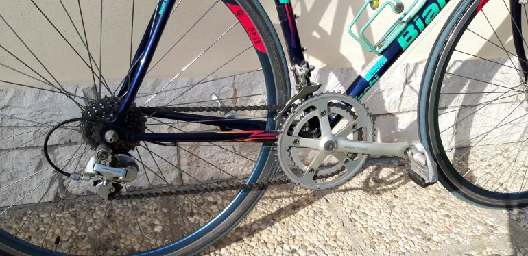 Used Bianchi Mega Pro 1990 Road & Gravel, Blue — image 2 of 4