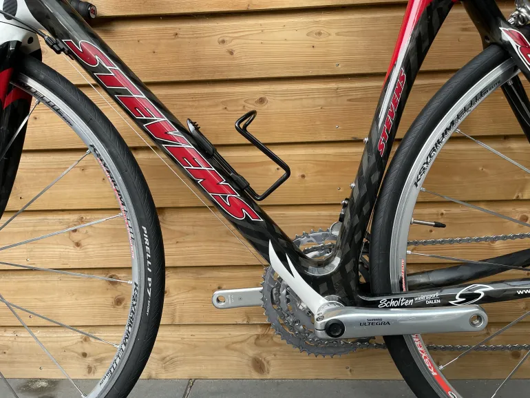 Used Stevens SCF Voll Carbon Force, Shimano Ultegra, Große 55 2015 Road & Gravel, Negro — image 5 of 15