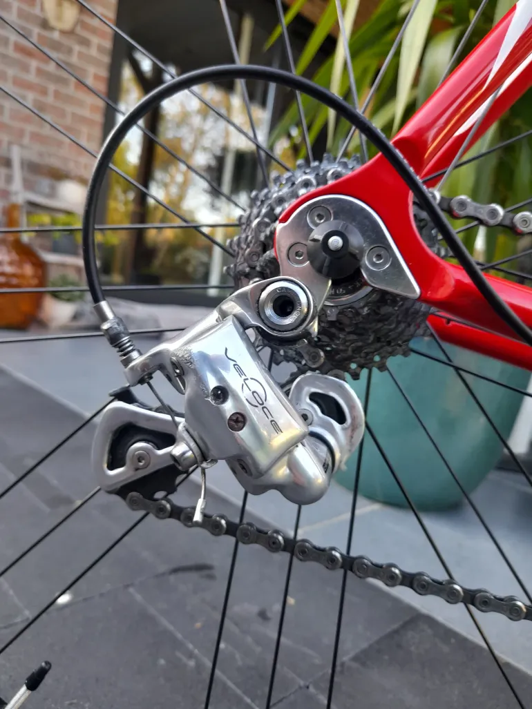 Used Eddy Merckx AMX 2 - Campagnolo Potenza 2017 Road & Gravel, White — image 2 of 3
