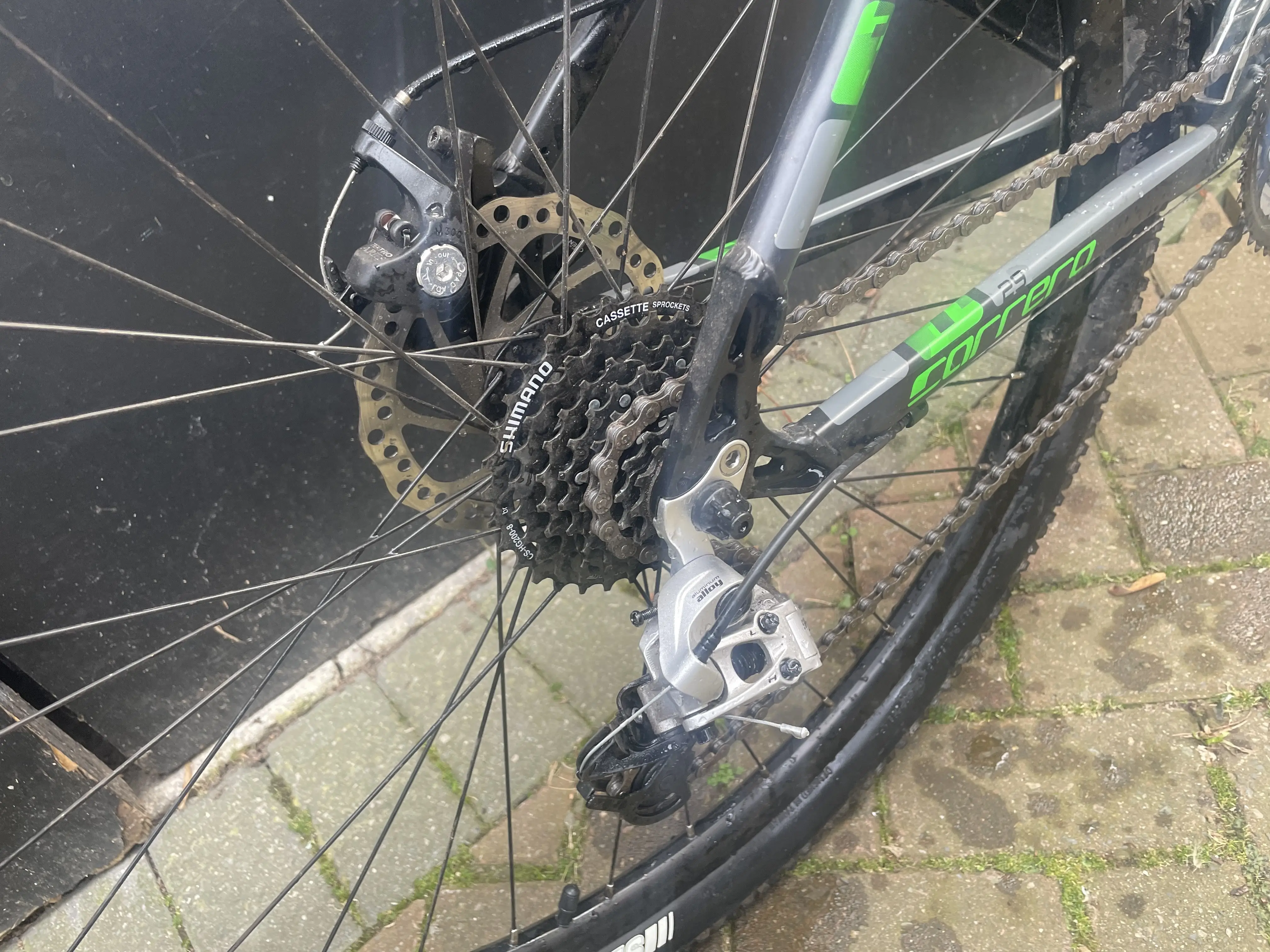 Carrera hellcat derailleur on sale