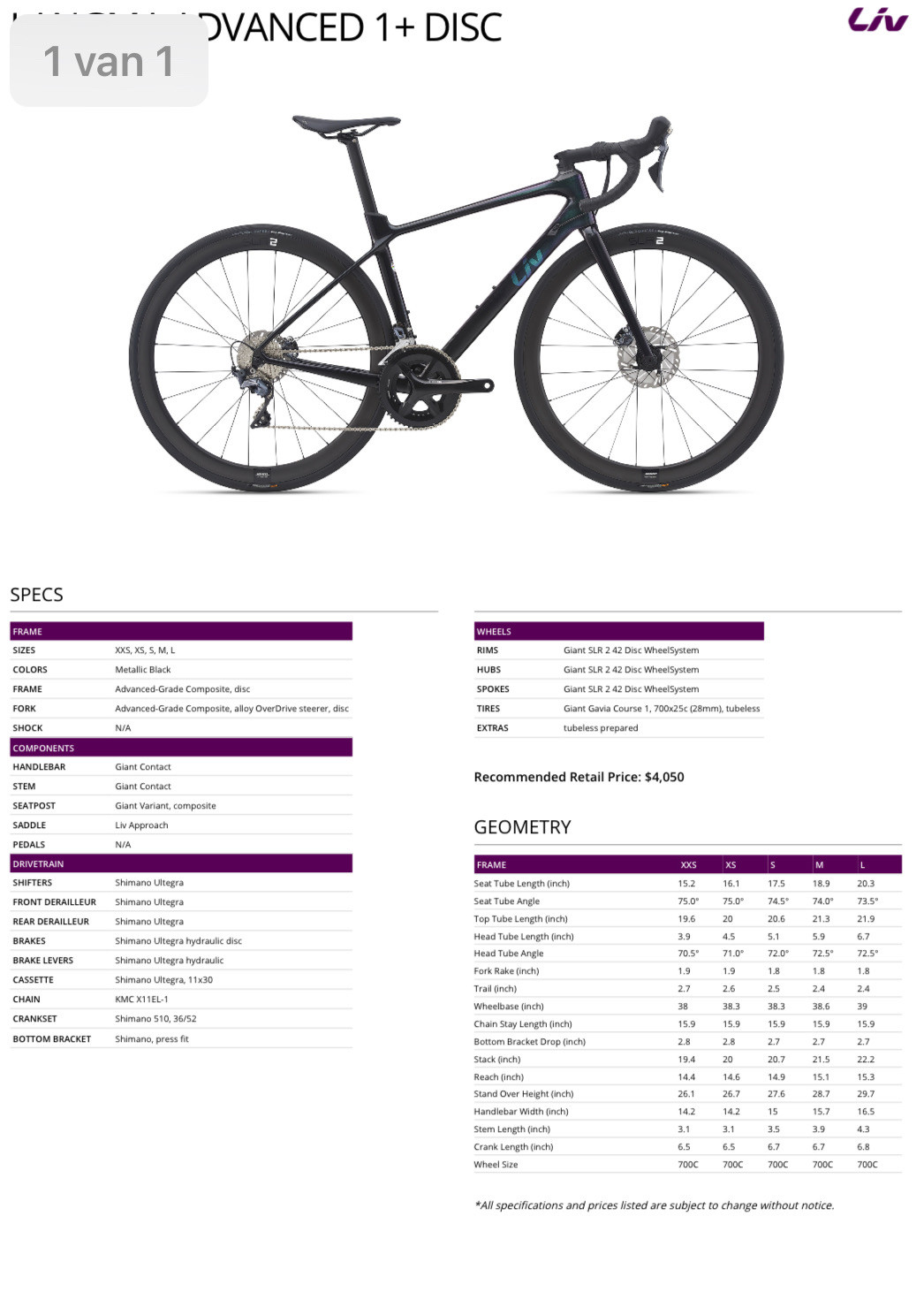 Liv road bikes online 2021