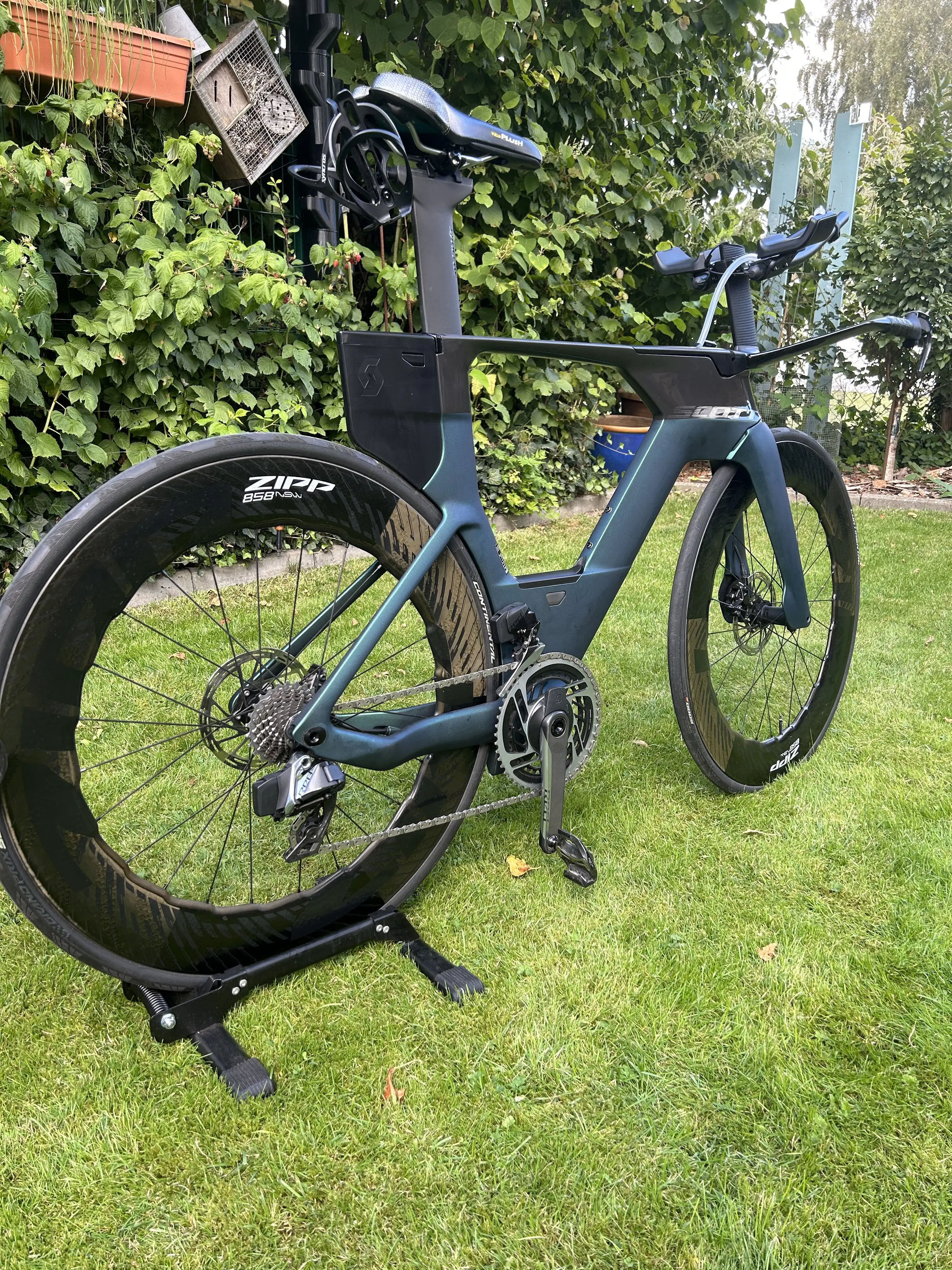Scott Plasma Damen Triathlon-Anzug 2022 – Kurzarm-Body Für Radsport & Wettkampf In Schwarz/pink, Größe L (40/42)