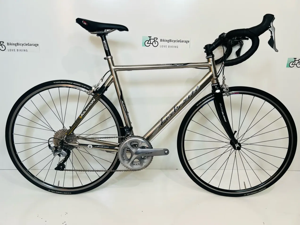 Airborne zeppelin titanium road hot sale bike