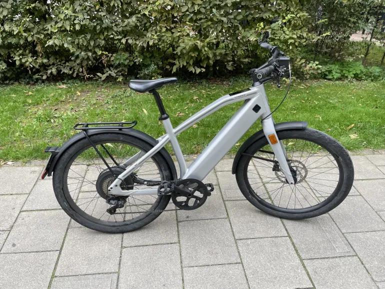 Used Stromer ST1 Sport 2020 Road & Gravel, Light Gray — image 3 of 4