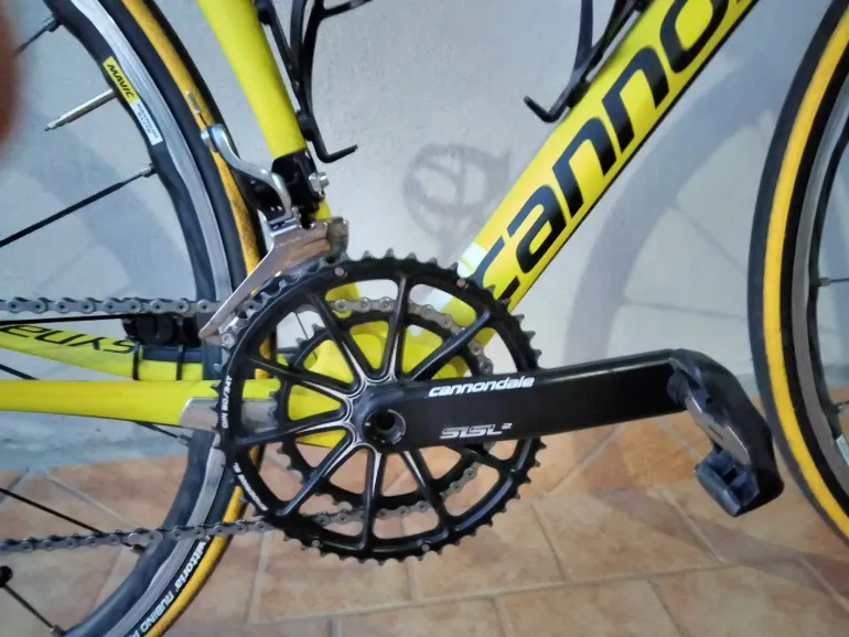 Cannondale Synapse Hi-Mod Dura Ace 2016 Road & Gravel usato, Arancione — immagine 2 di 3