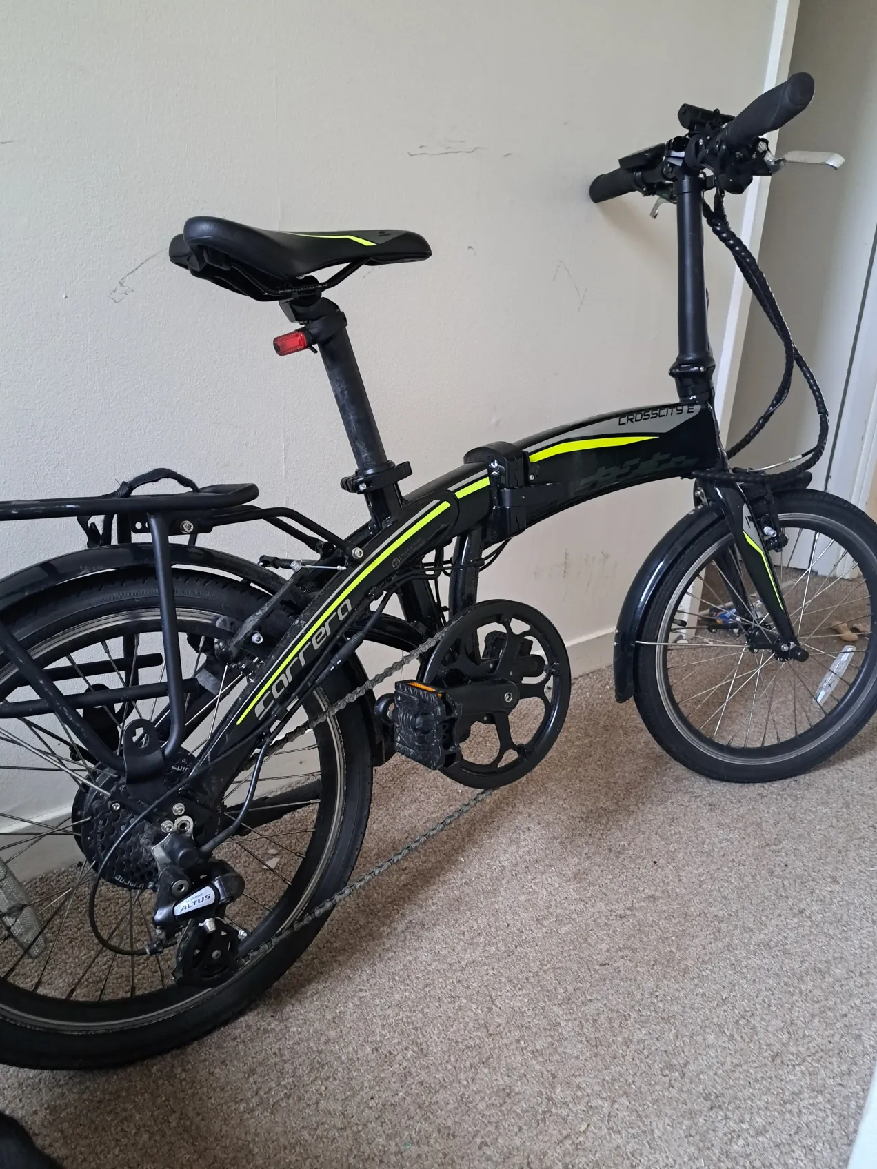 Cross city best sale folding bike