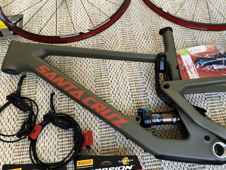 Santa Cruz Tallboy CC Frameset ONLY for the given price used in